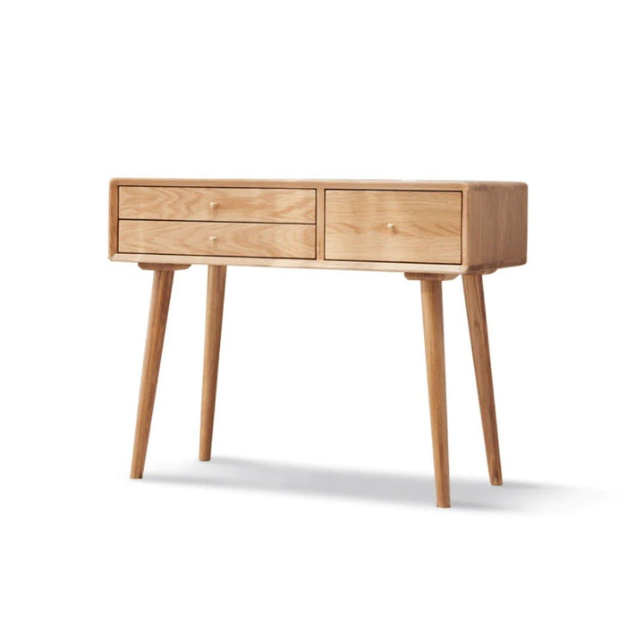 CHLOE Rustic Solid Wood Vanity Table
