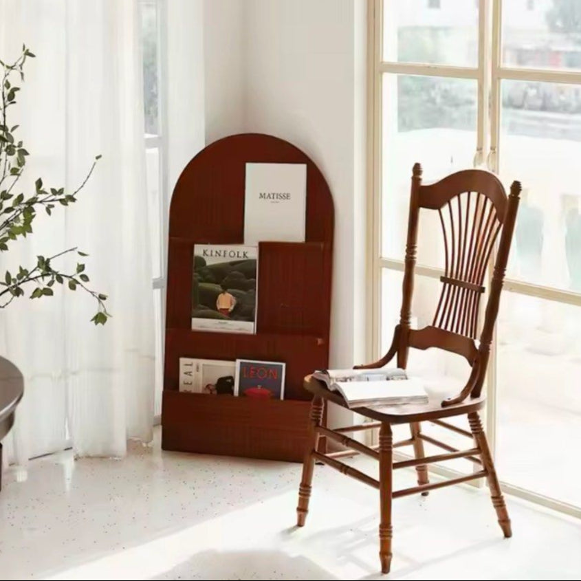 BROVO Modern Solid Wood Bookshelf