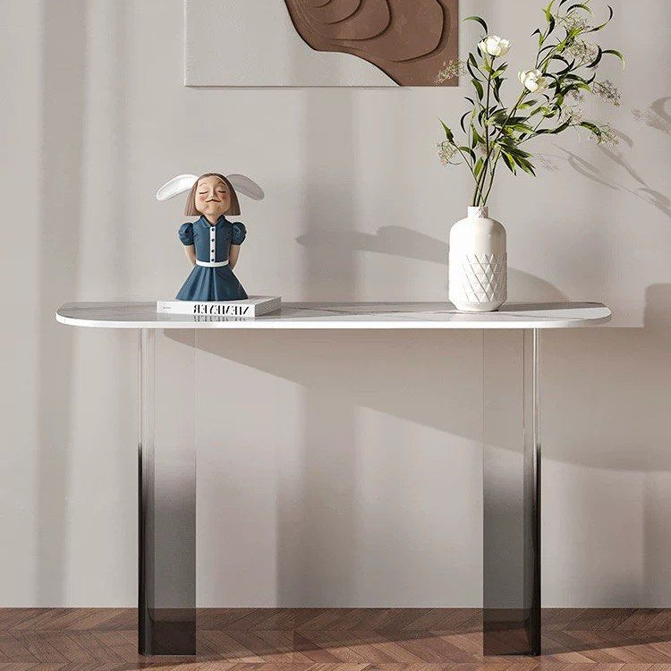 TAMRIN Modern Acrylic Console Table