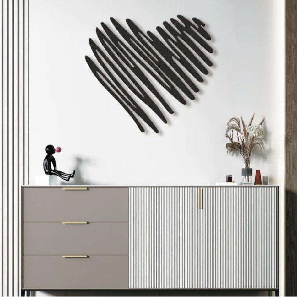 FRANE Modern Heart Sculpture