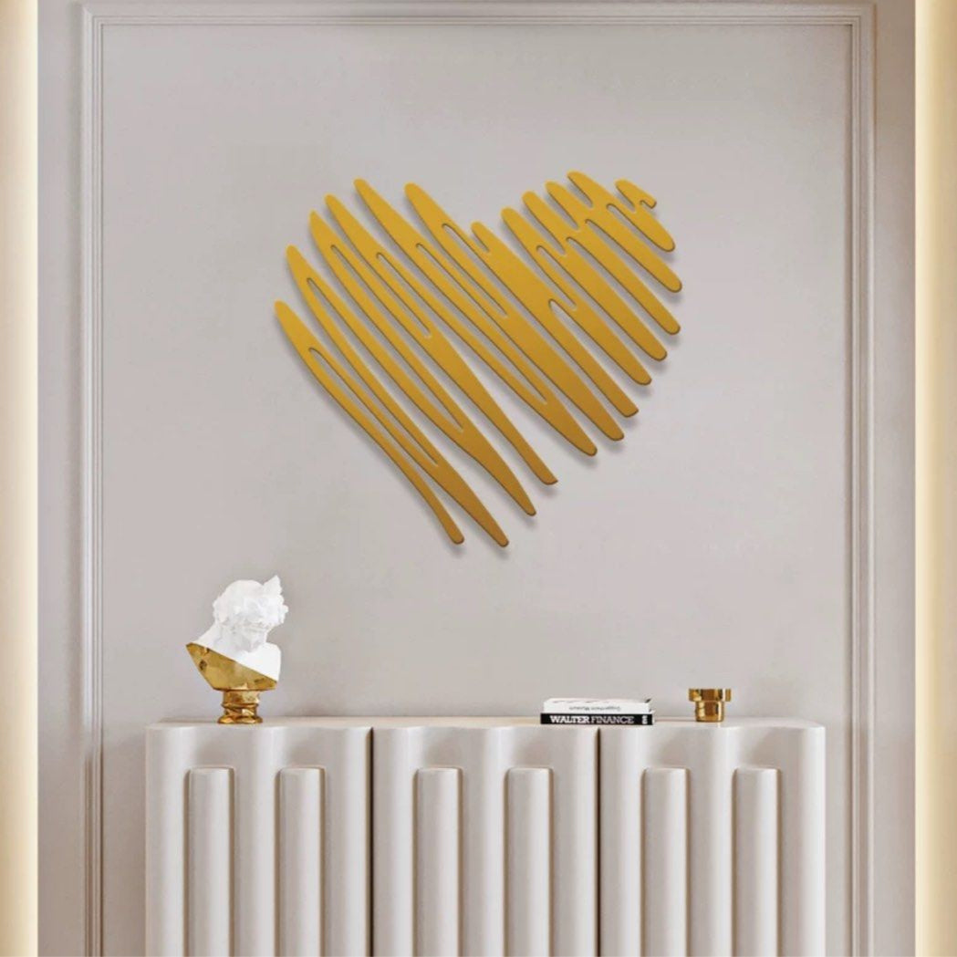 FRANE Modern Heart Sculpture