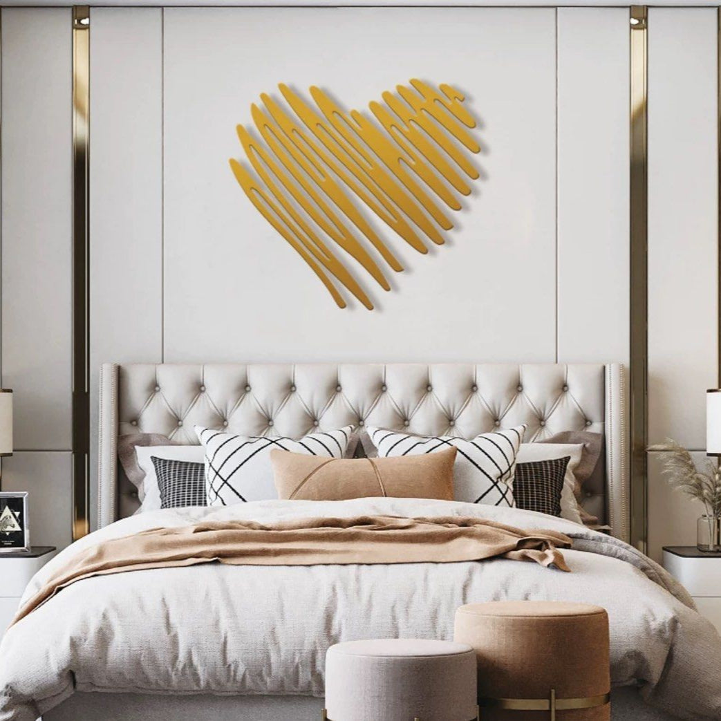 FRANE Modern Heart Sculpture