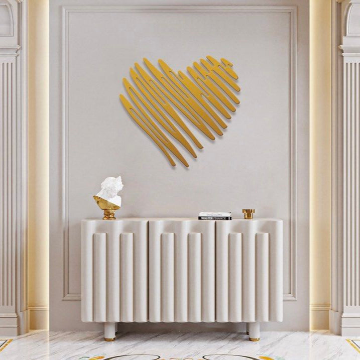 FRANE Modern Heart Sculpture