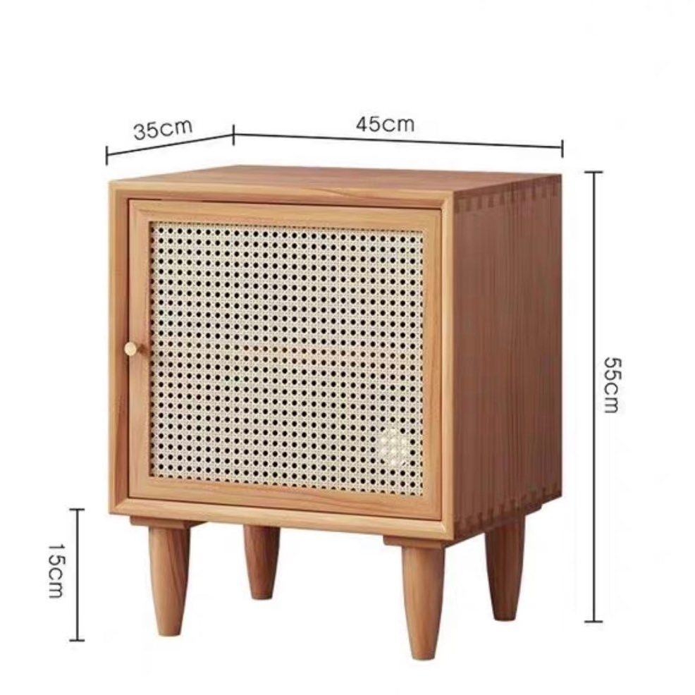 DAVOS Rattan Side Table