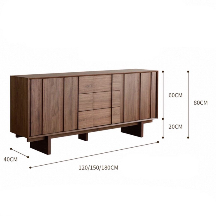 DARISH Modern Solid Wood Sideboard