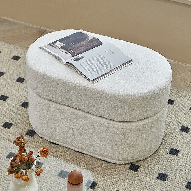 CRAWFORD Modern Storage Ottoman