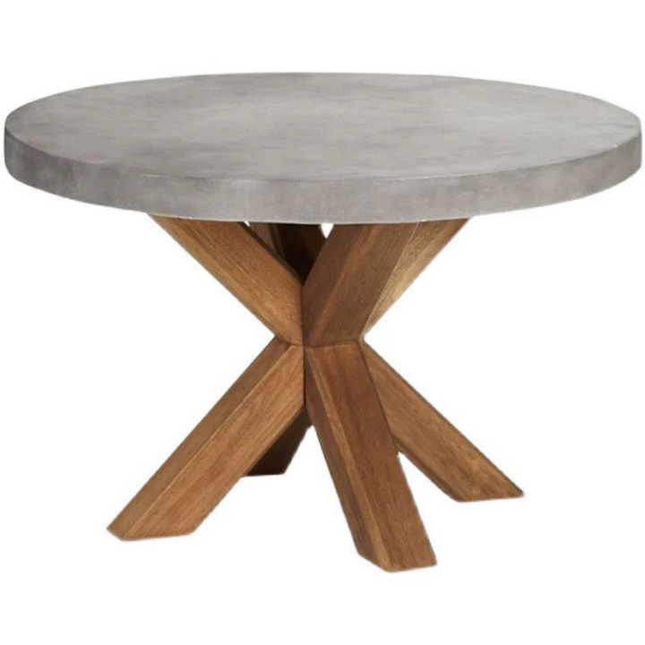 DELON Industrial Round Outdoor Table