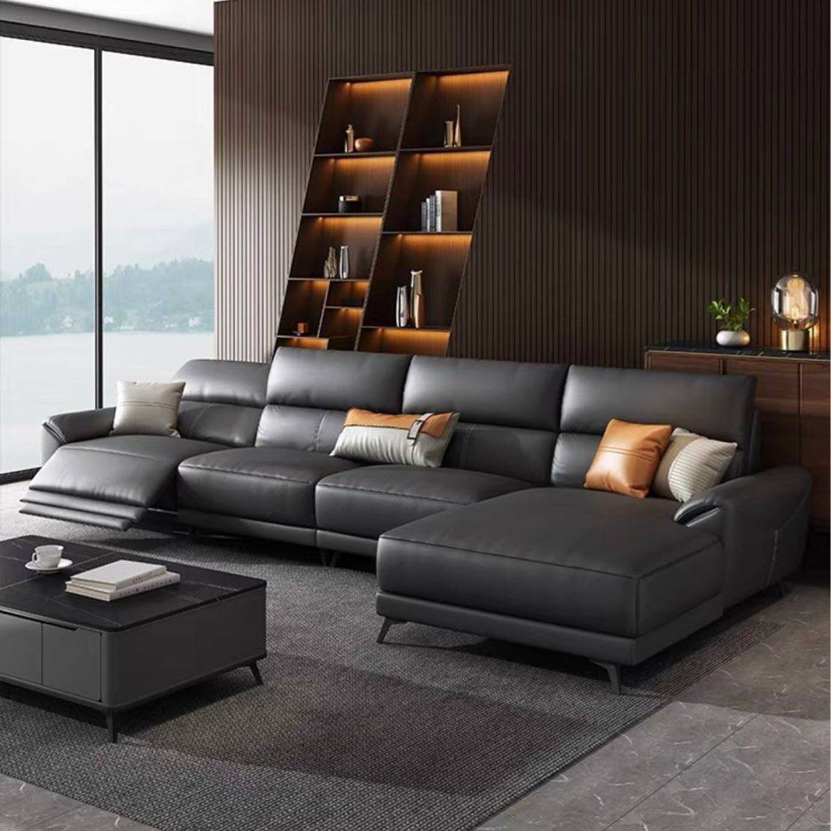 SOMARA Modern Leather Sofa