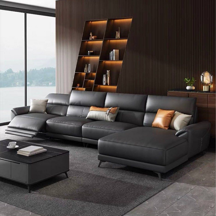 SOMARA Modern Leather Sofa