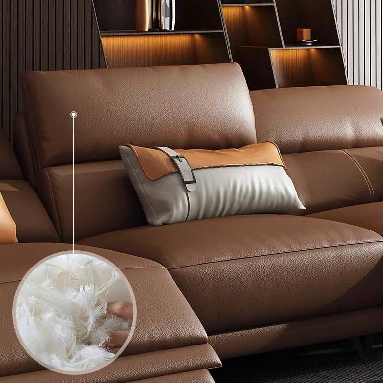 SOMARA Modern Leather Sofa