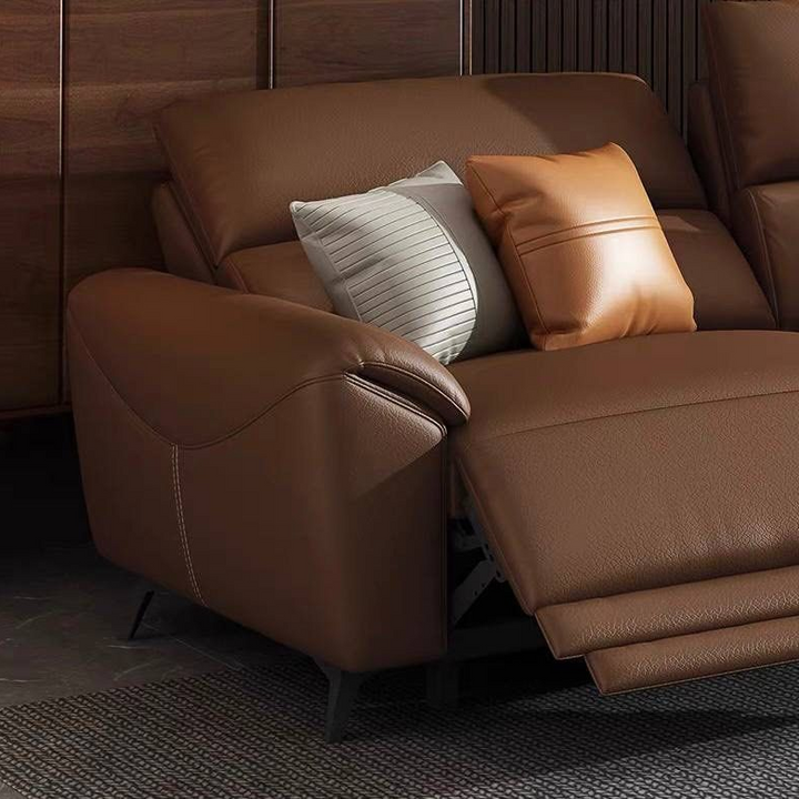 SOMARA Modern Leather Sofa