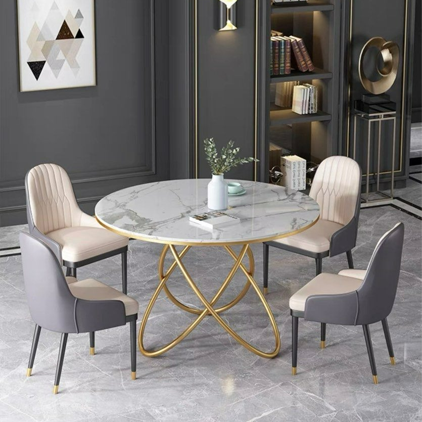 SIBSON Modern Round Dining Table