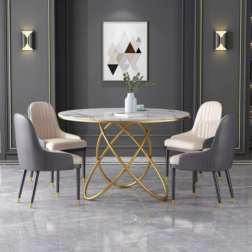 SIBSON Modern Round Dining Table