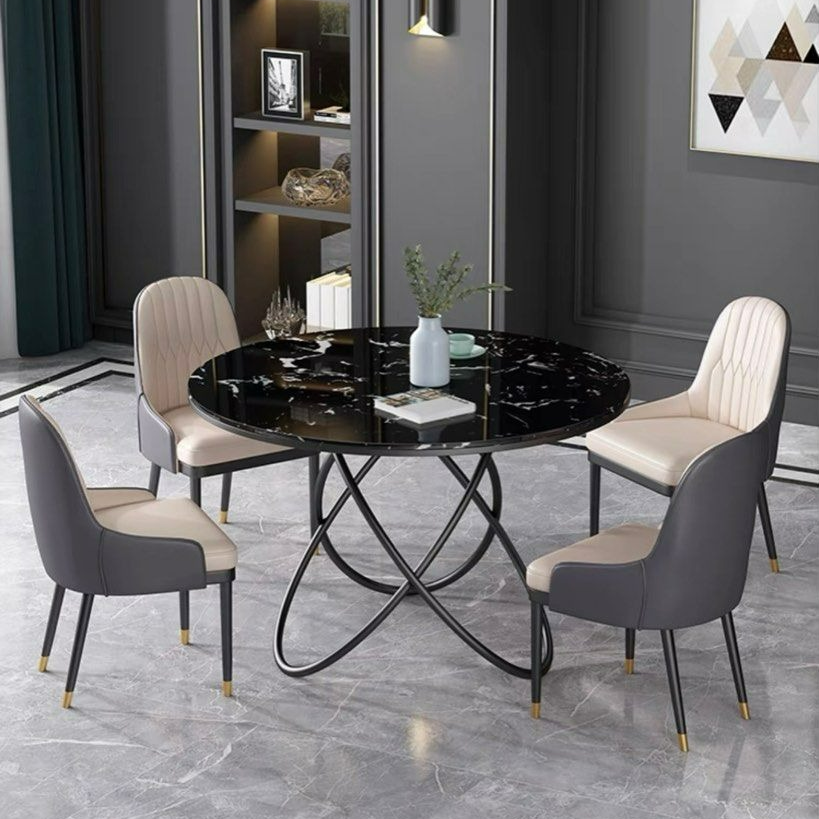 SIBSON Modern Round Dining Table