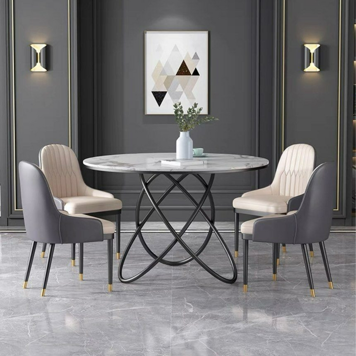 SIBSON Modern Round Dining Table