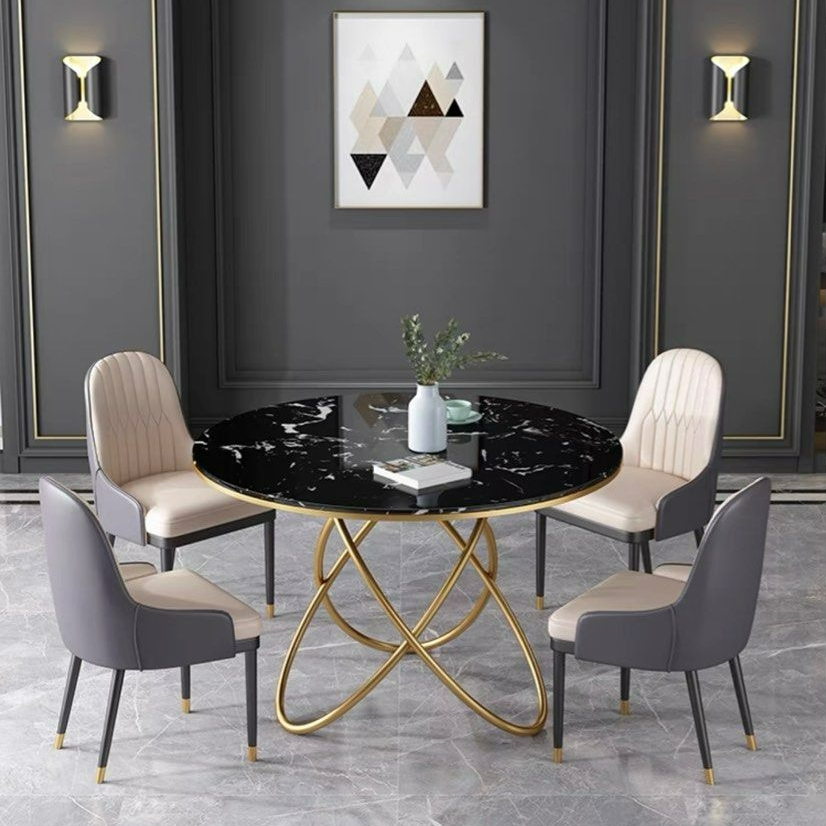 SIBSON Modern Round Dining Table