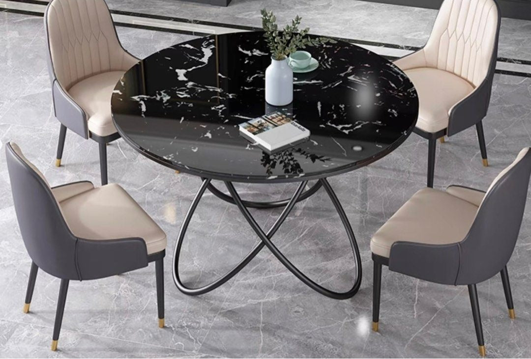 SIBSON Modern Round Dining Table