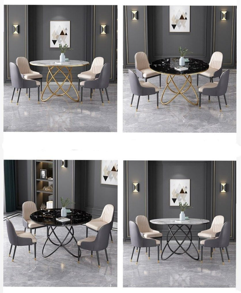 SIBSON Modern Round Dining Table
