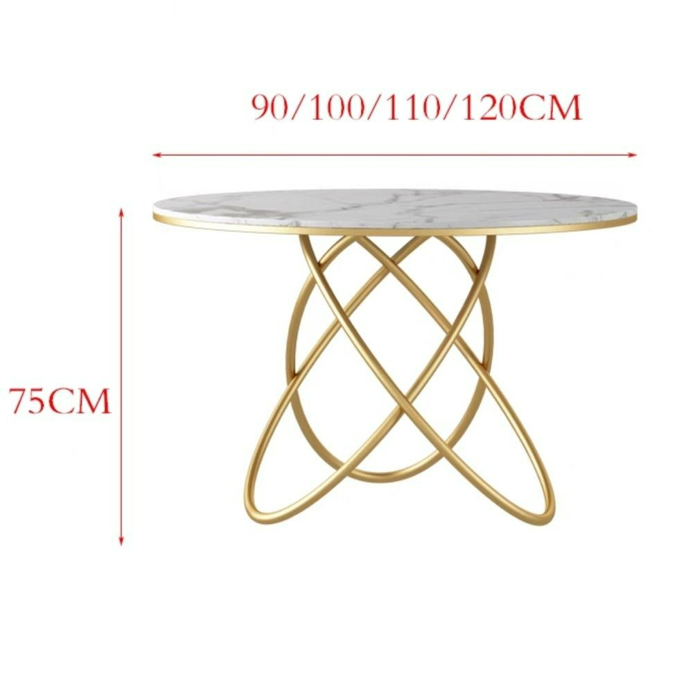 SIBSON Modern Round Dining Table