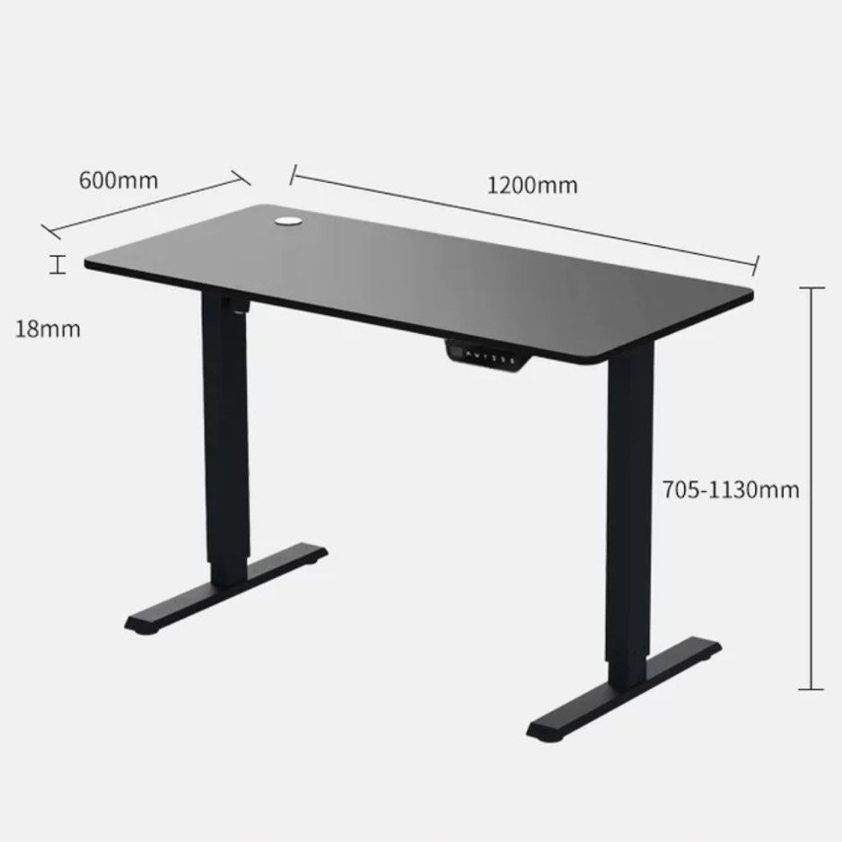 CALLUM Modern Electric Motorised Study Table