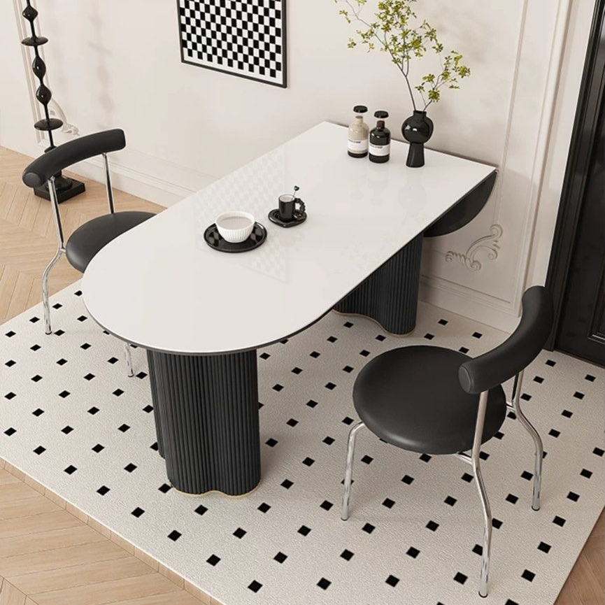 GAMBOA Modern Extendable Sintered Stone Dining Table