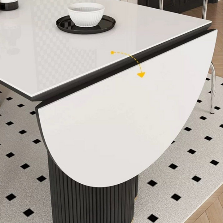 GAMBOA Modern Extendable Sintered Stone Dining Table