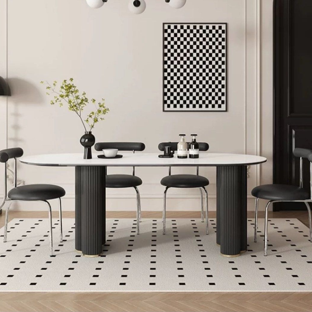 GAMBOA Modern Extendable Sintered Stone Dining Table