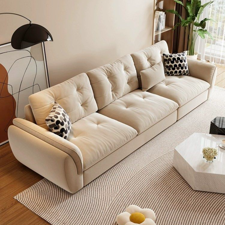 SOLEVA Modern Fabric Sofa