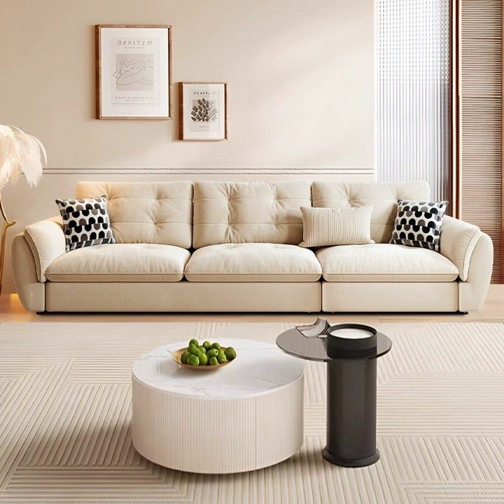 SOLEVA Modern Fabric Sofa