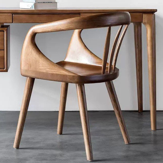SHURI Japandi Solid Wood Dining Chair