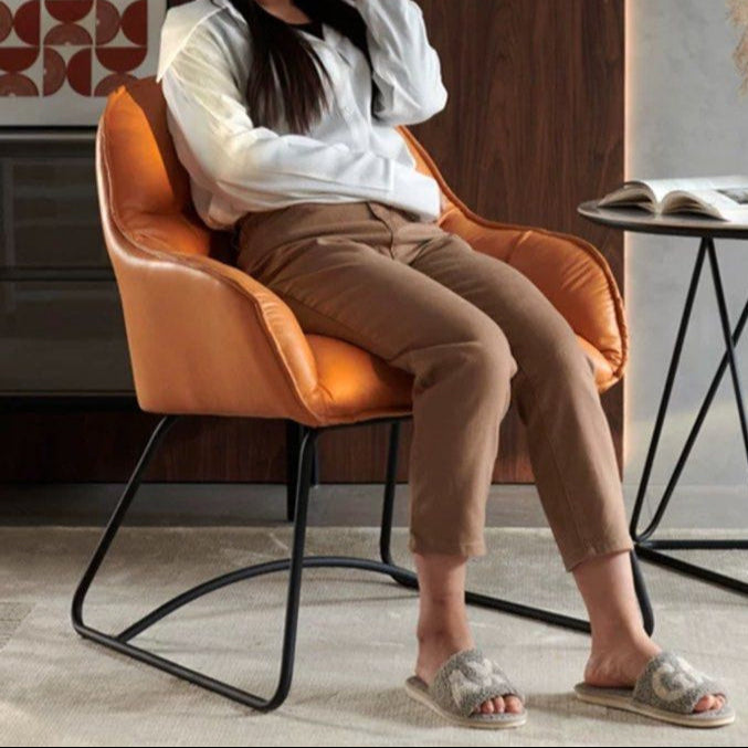 AZAZEL Modern Leather Dining Chair