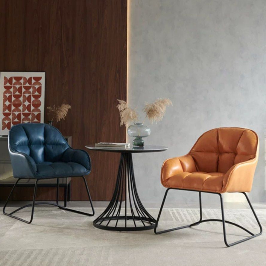 AZAZEL Modern Leather Dining Chair