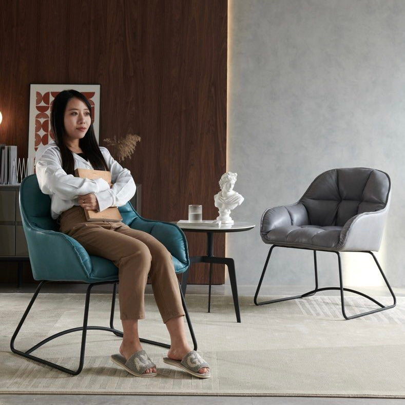 AZAZEL Modern Leather Dining Chair