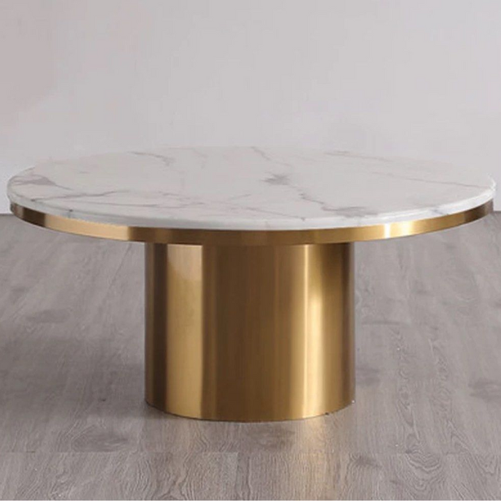 VEON Modern Round Marble Coffee Table