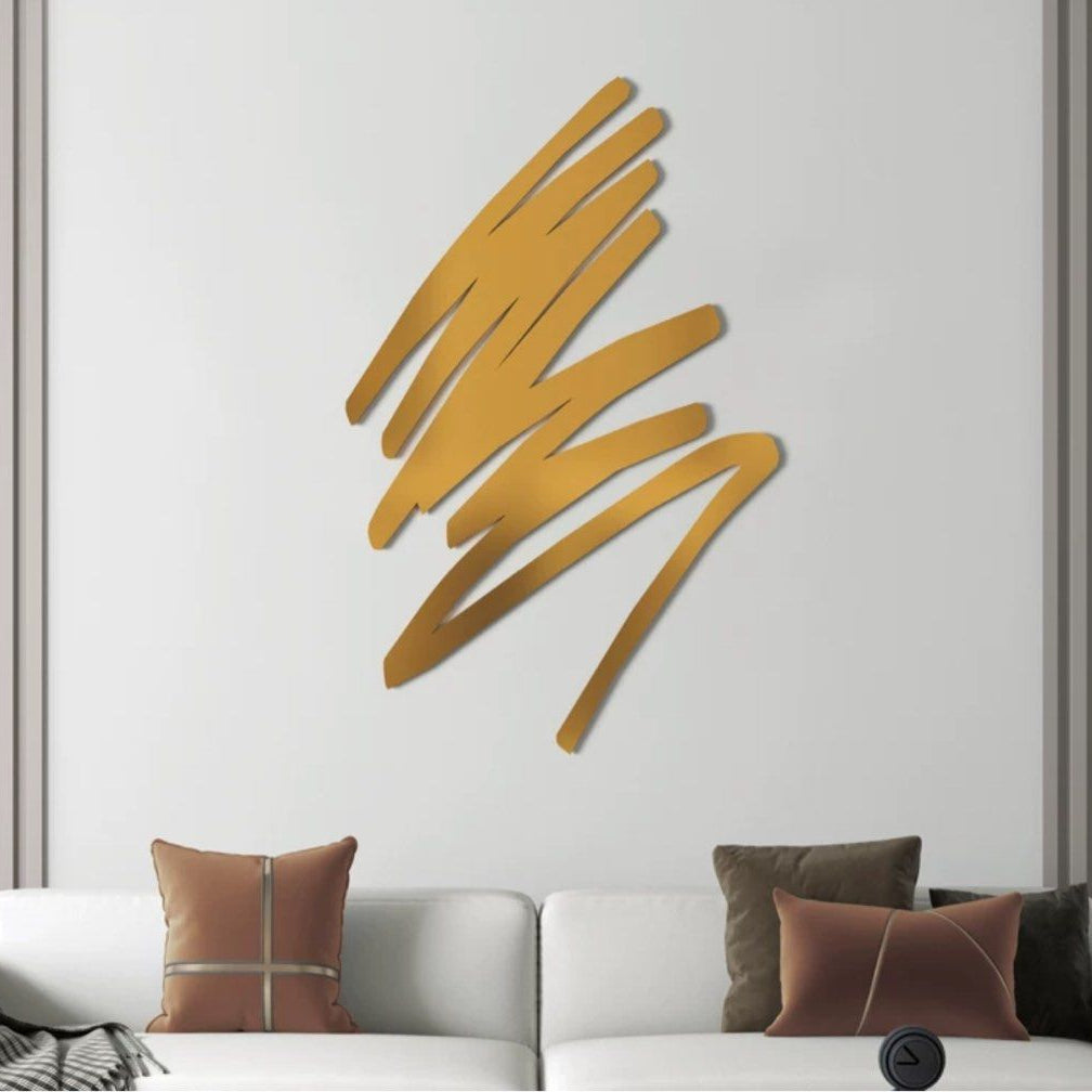 GLEN Modern Scribble Wall Art