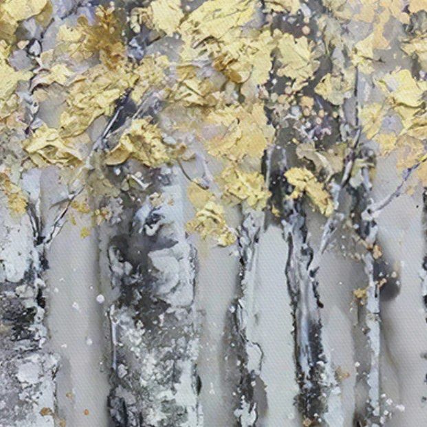 GOLDEN Canopy Oil Painting