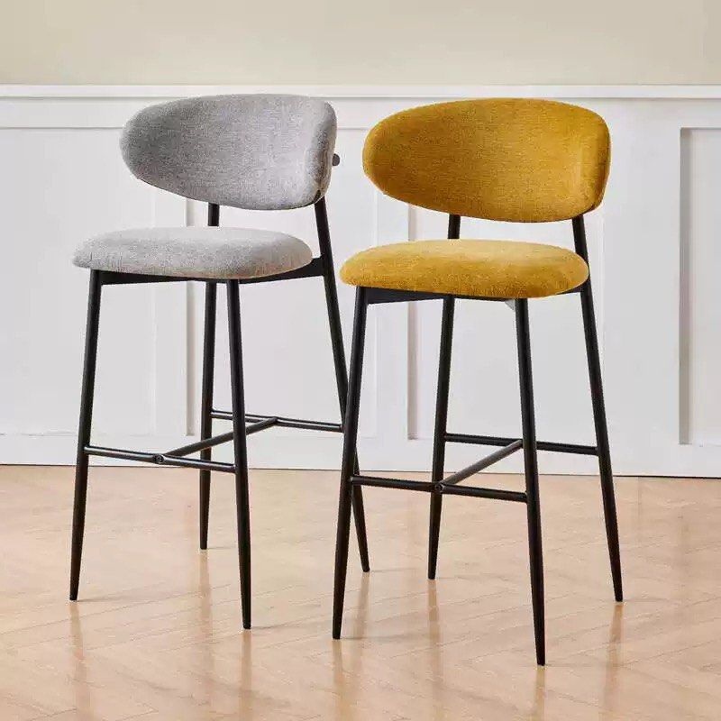 DEAGE Modern Fabric Bar Stool