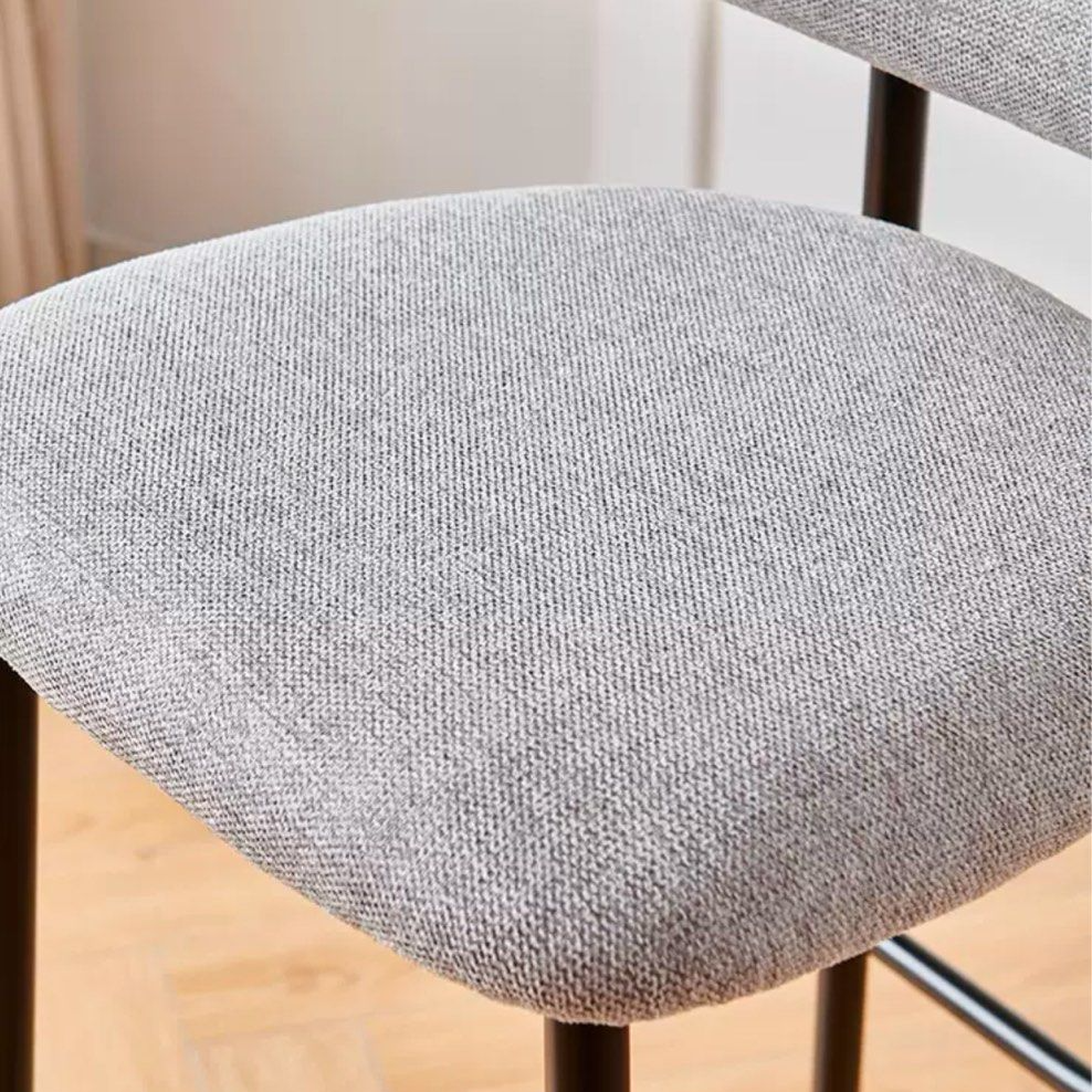 DEAGE Modern Fabric Bar Stool