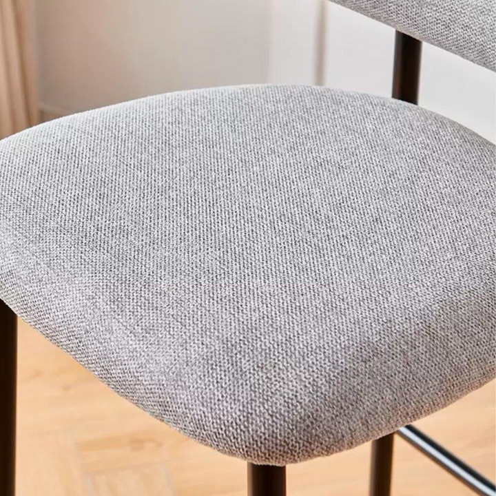 DEAGE Modern Fabric Bar Stool