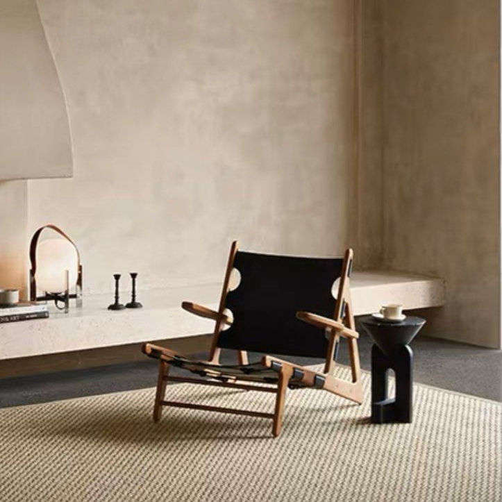 BRECCAN Solid Wood Armchair