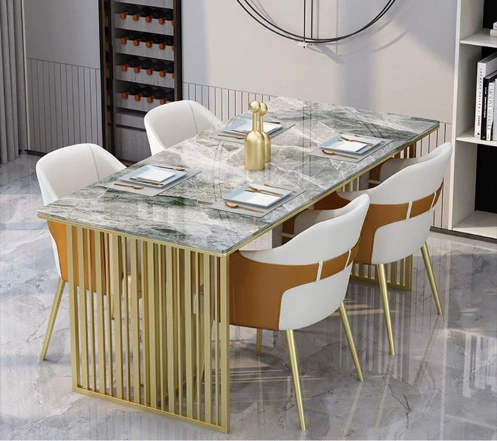 AXTON Modern Slate Dining Table