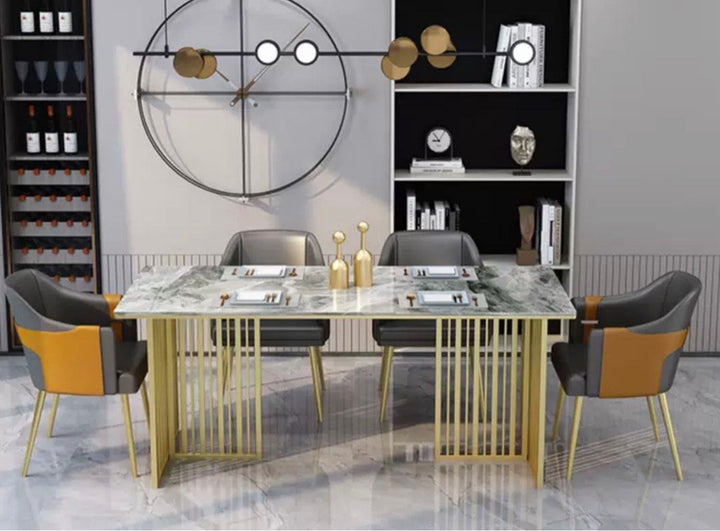 AXTON Modern Slate Dining Table