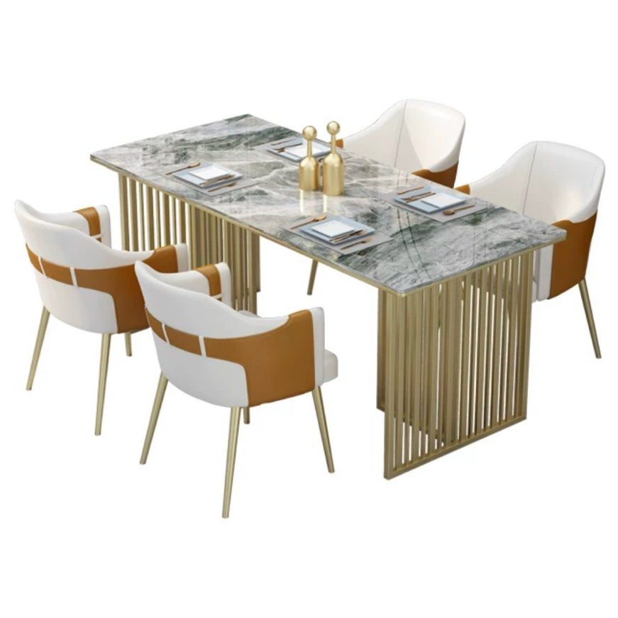 AXTON Modern Slate Dining Table