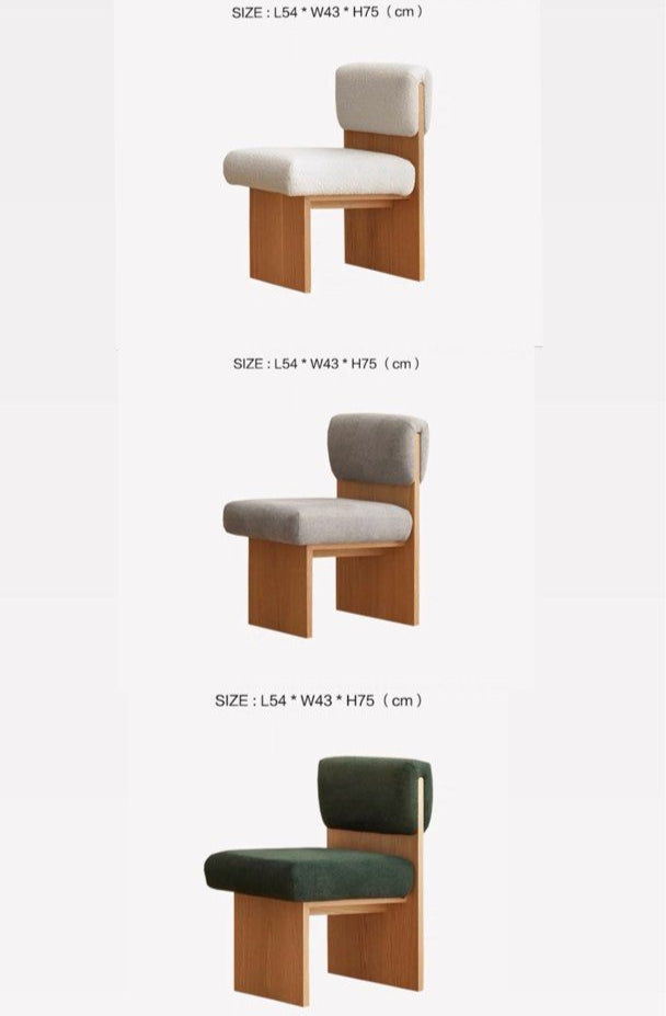 BLAIRE Modern Solid Wood Dining Chair