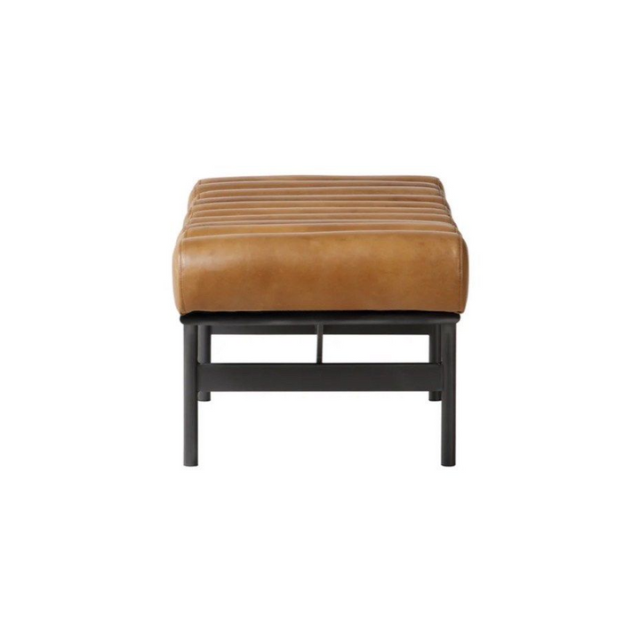 DARIUS Modern Genuine Leather Bench