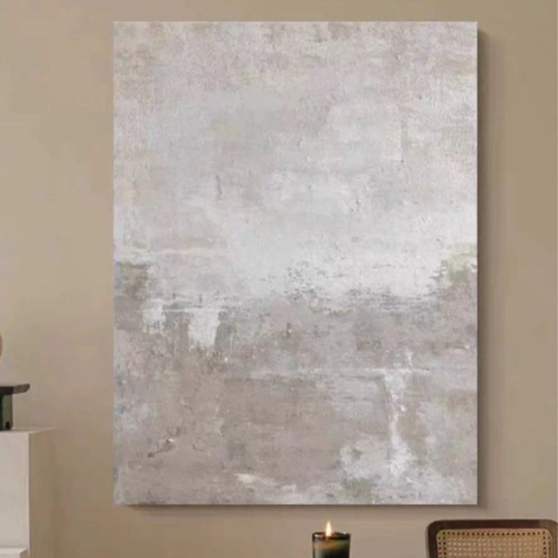 HANEK Modern Grey Abstract Wall Art