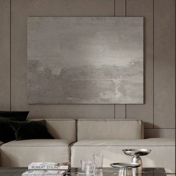 HANEK Modern Grey Abstract Wall Art