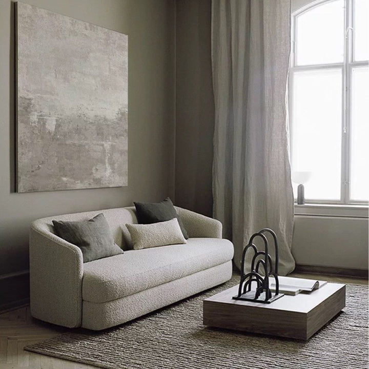 HANEK Modern Grey Abstract Wall Art