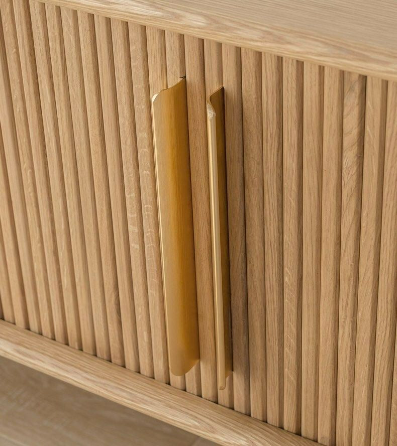 DARREK Rustic Solid Wood TV Console