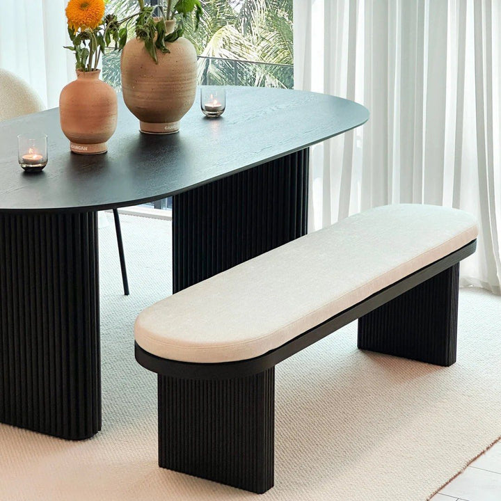 BREE Modern Solid Wood Bench